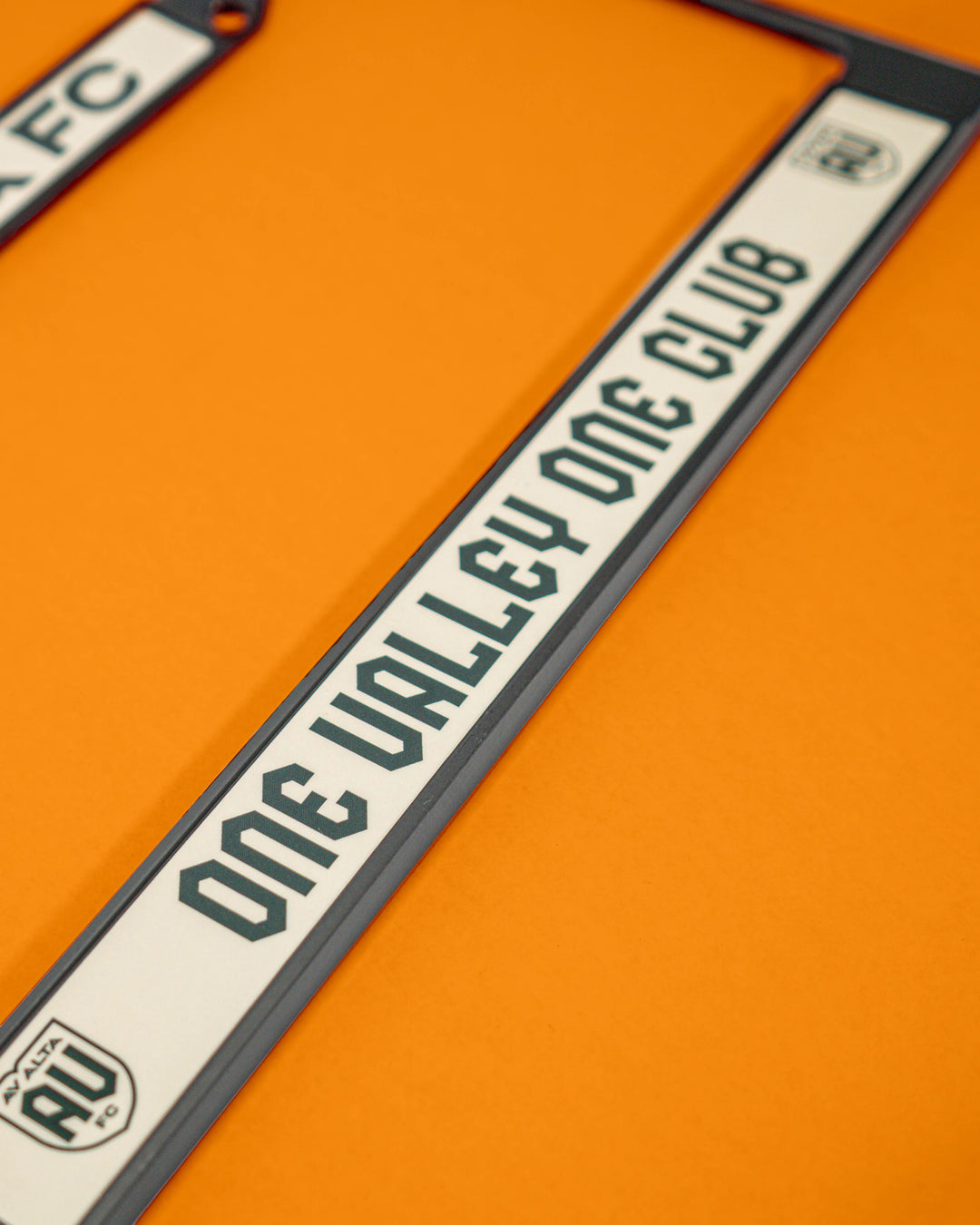 Black License Plate Frame