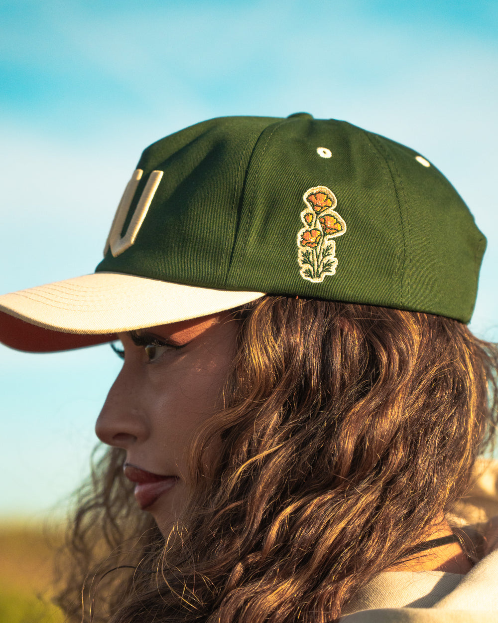 Poppy Golfer Low Hat