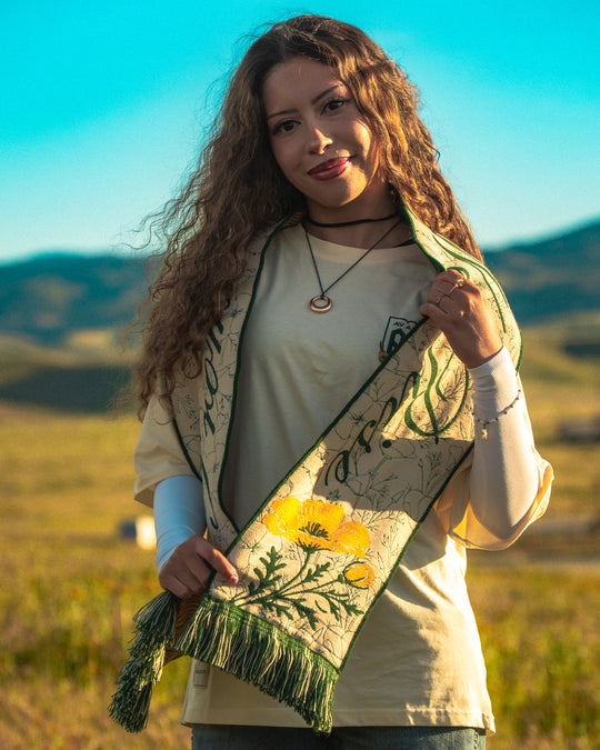 Poppy Woven Scarf