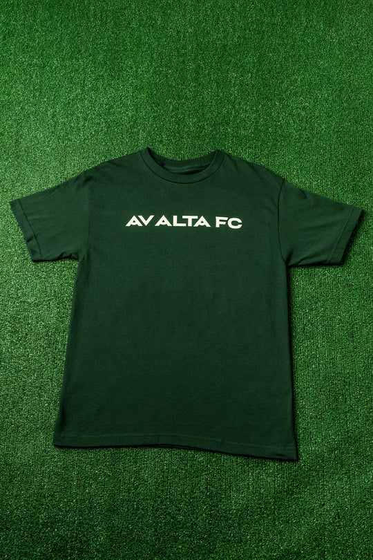 AV ALTA FC Heavyweight Tee in Joshua Green