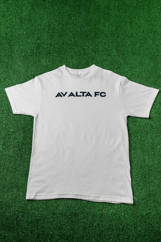 AV ALTA FC Heavyweight Tee in White